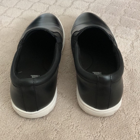 Mens Unlisted Slip on Sneakers Shoe Black Size 9 - Picture 4 of 7